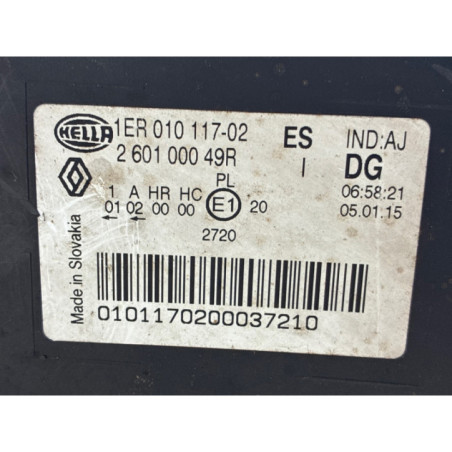 Optique avant principal droit (feux)(phare) RENAULT MASTER 3