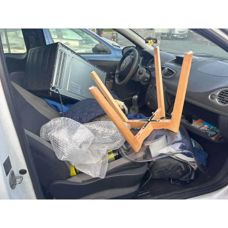 Renfort pare choc avant (traverse) RENAULT CLIO 3 Photo n°15
