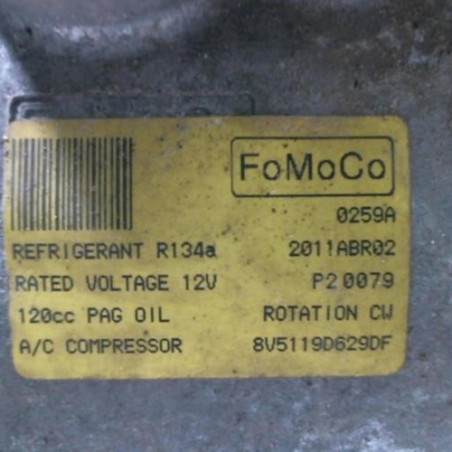 Compresseur clim FORD FIESTA 6
