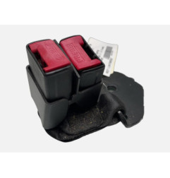 Attache ceinture arriere droit RENAULT CLIO 2 Photo n°1