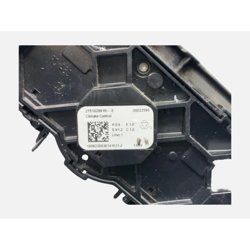 Commande chauffage RENAULT CLIO 5 Photo n°4