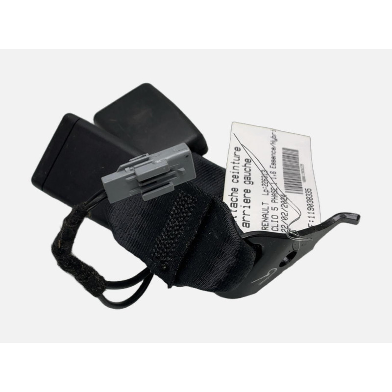 Attache ceinture arriere gauche RENAULT CLIO 5 Photo n°3