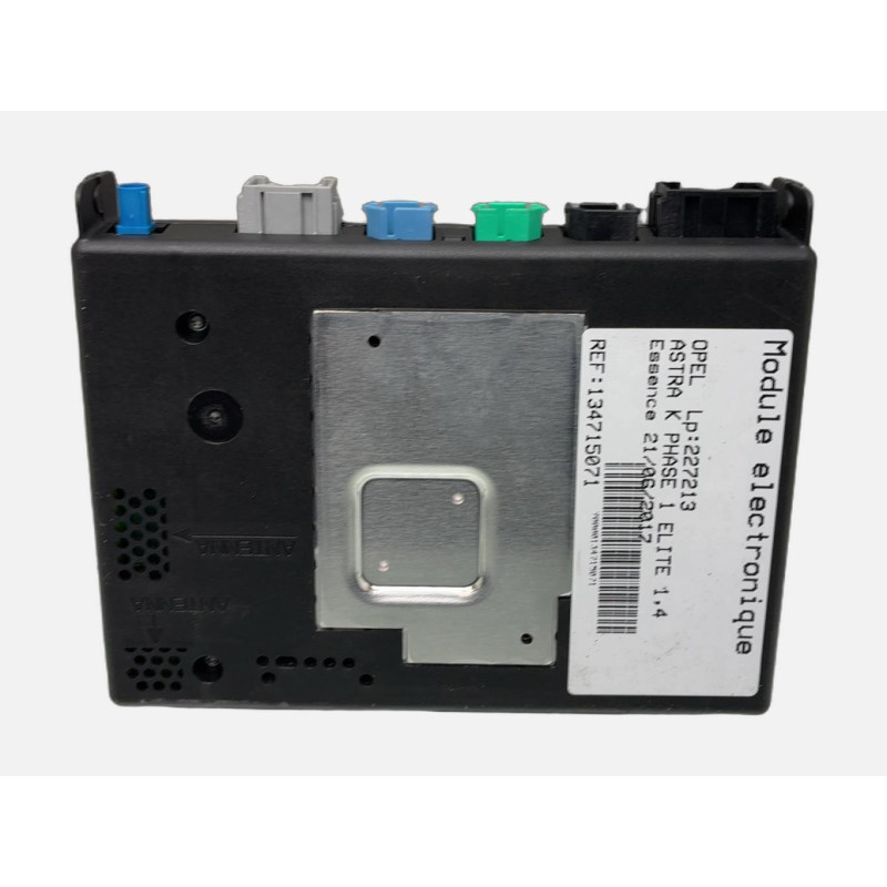 Module électronique OPEL ASTRA K Photo n°4