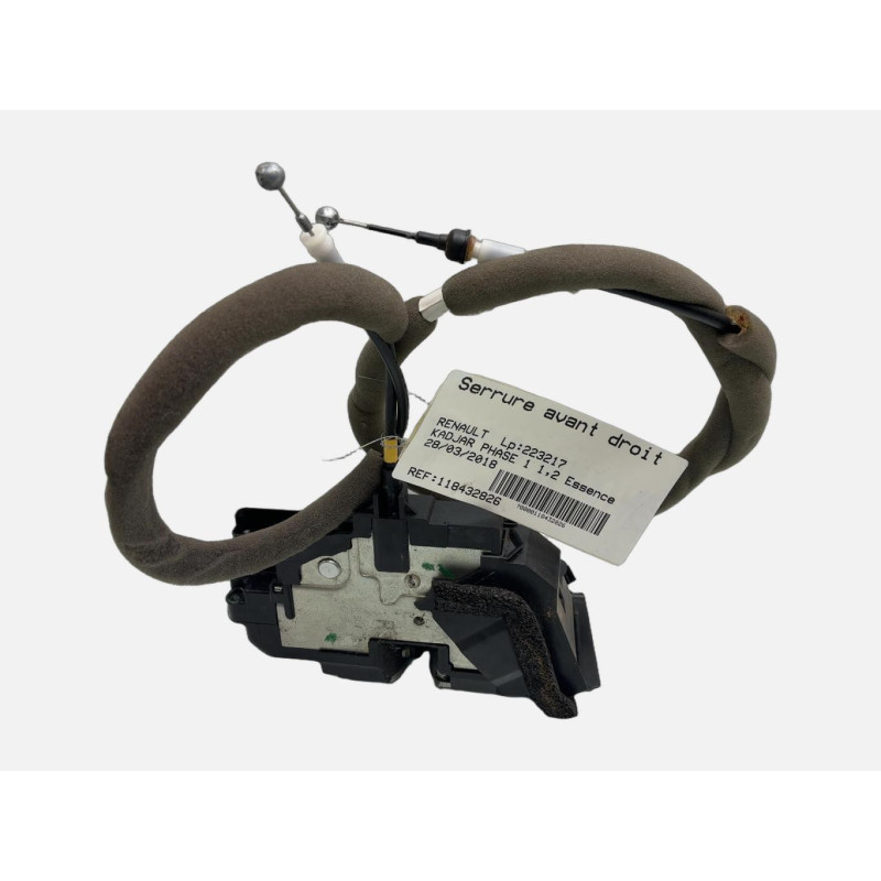 Serrure avant droit RENAULT KADJAR Photo n°4
