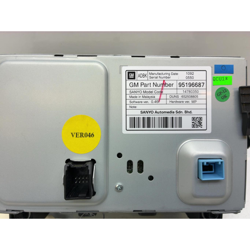 Ecran GPS CHEVROLET CRUZE Photo n°4