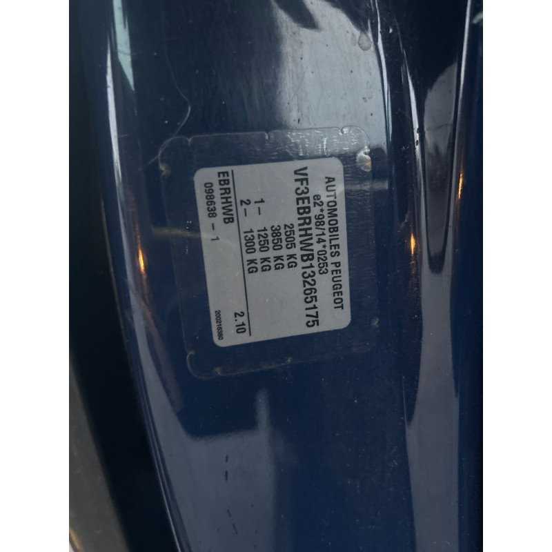 PEUGEOT 807 2.0 HDI - 16V TURBO Photo n°15