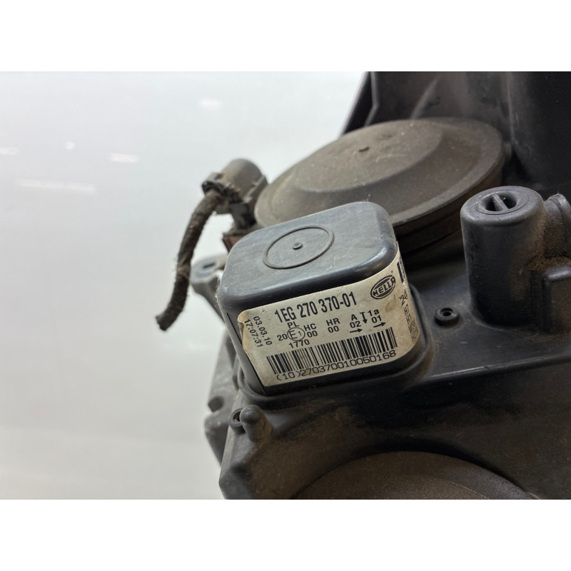 Optique avant principal gauche (feux)(phare) OPEL ASTRA H Photo n°5