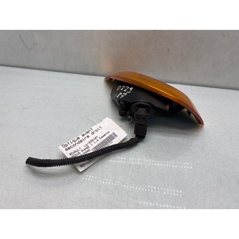 Optique avant secondaire droit (feux)(clignotant) RENAULT MODUS Photo n°3