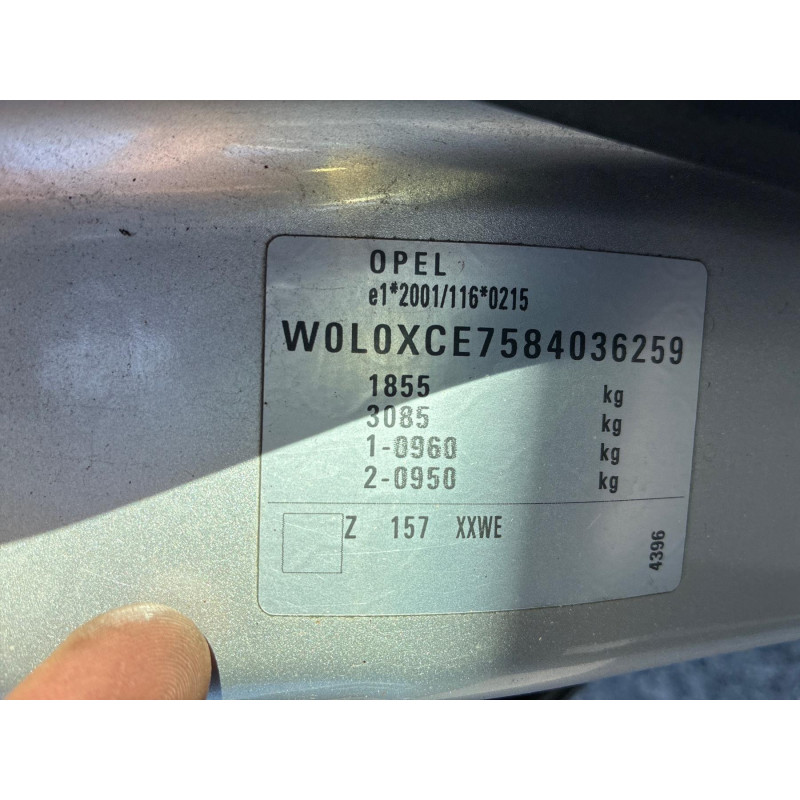 OPEL MERIVA A PHASE 2 1.6i - 16V Photo n°17