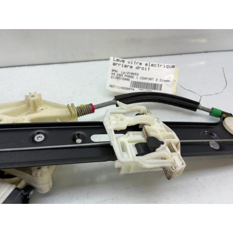 Leve vitre electrique arriere droit BMW X3 E83 Photo n°7