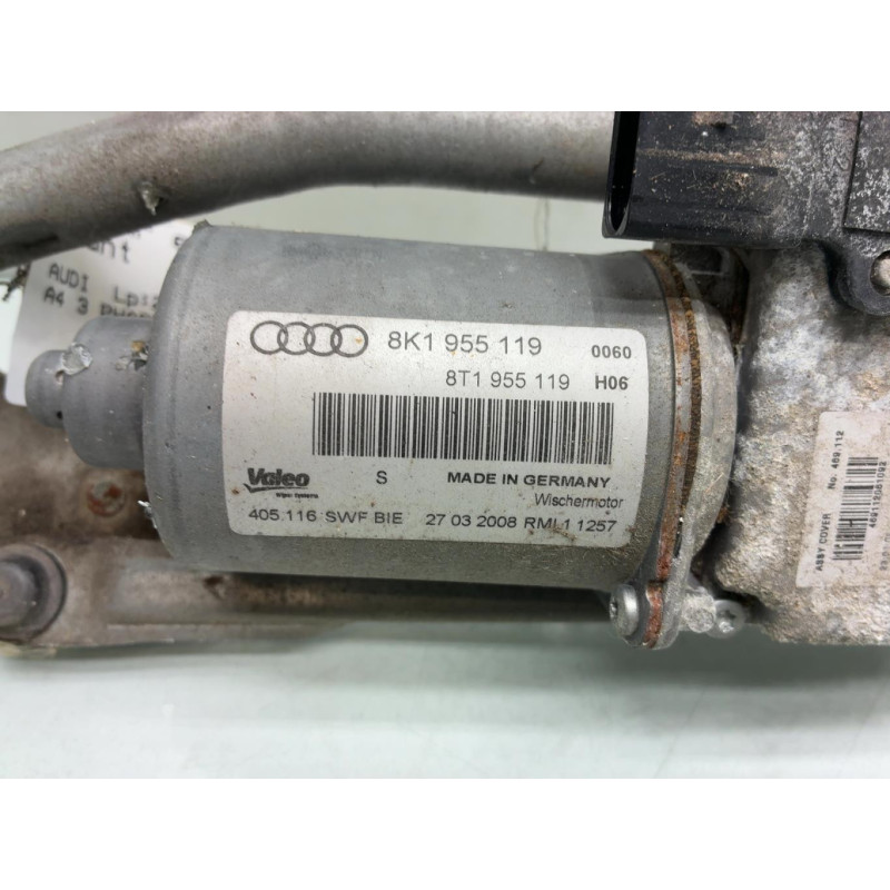 Moteur essuie glace avant AUDI A4 3 Photo n°4