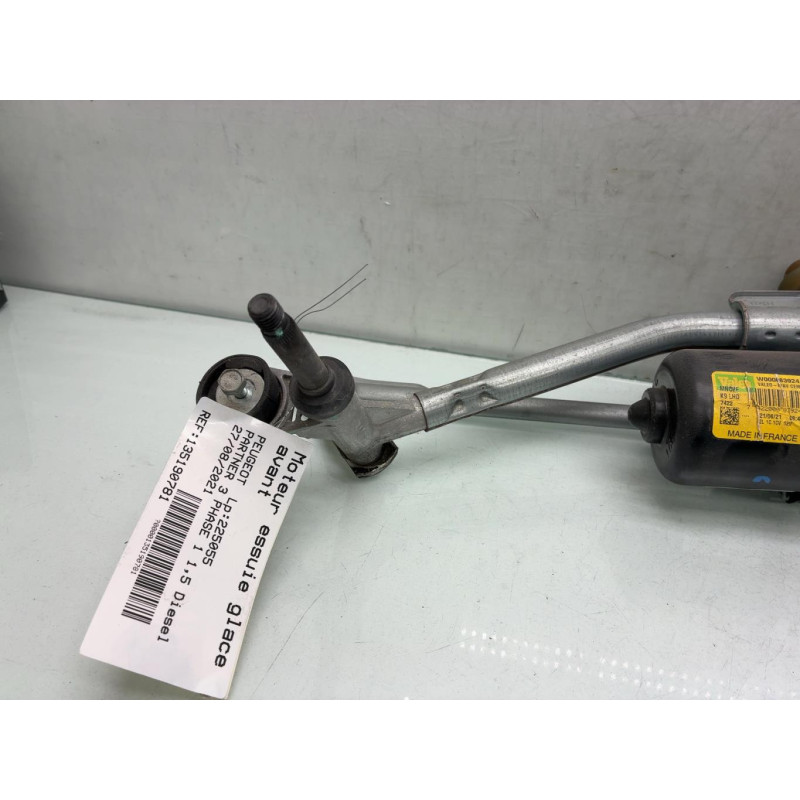 Moteur essuie glace avant PEUGEOT PARTNER 3 Photo n°4