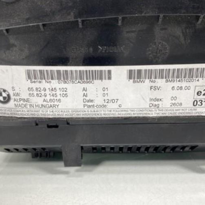 Ecran GPS BMW SERIE 3 E91 Photo n°2