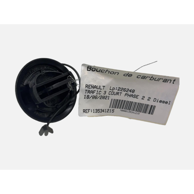 Bouchon de carburant RENAULT TRAFIC 3 COURT Photo n°3