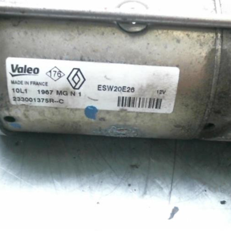 Demarreur RENAULT SCENIC 3 Photo n°2