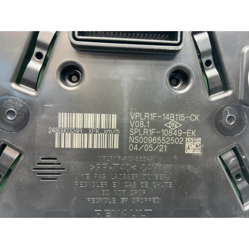 Compteur RENAULT TRAFIC 3 COURT Photo n°4