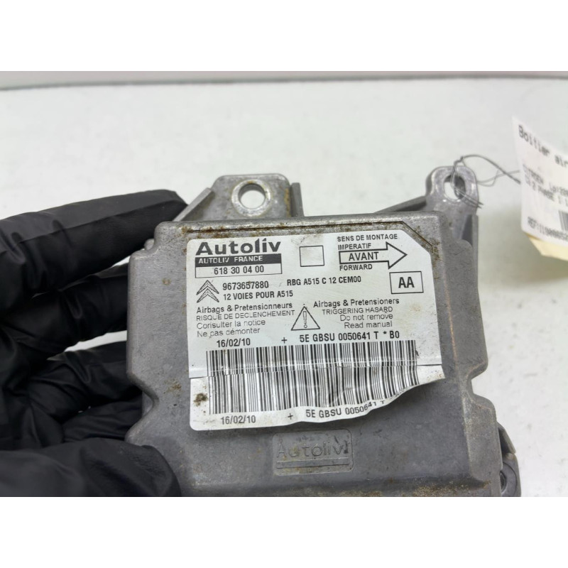Boitier air bag CITROEN C3 2 Photo n°3