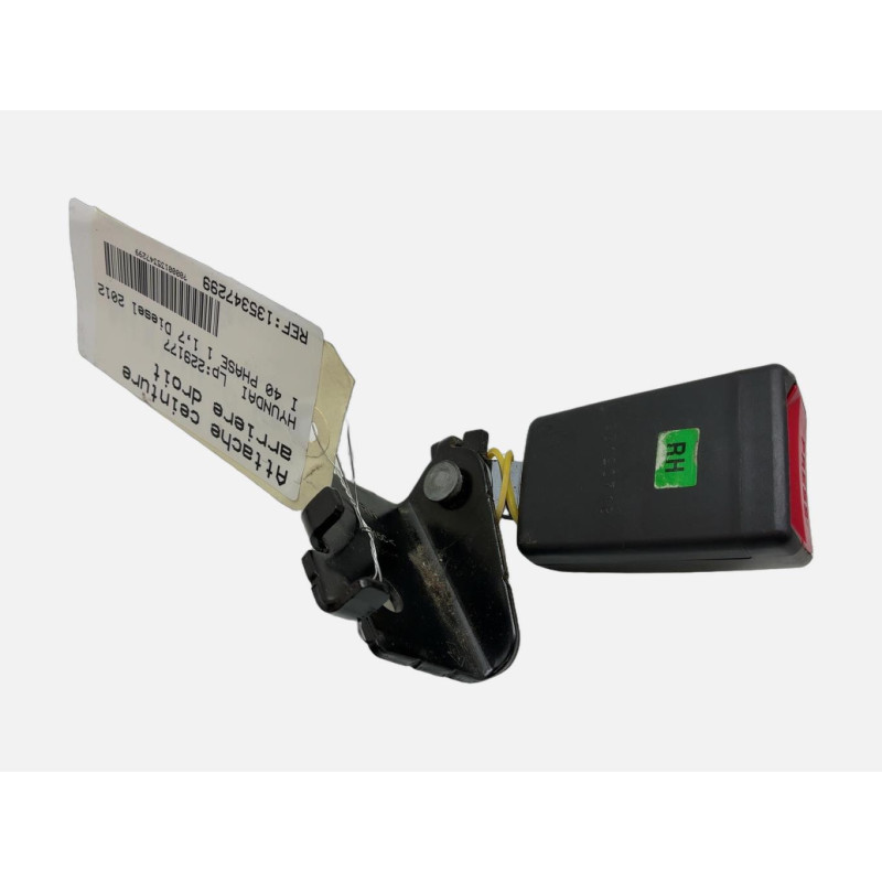 Attache ceinture arriere droit HYUNDAI I 40 Photo n°4