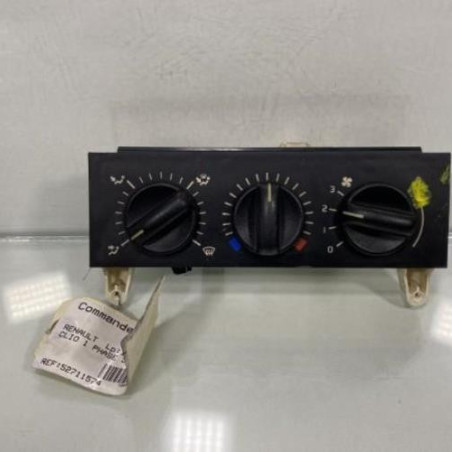 Commande chauffage RENAULT CLIO 1 Photo n°1