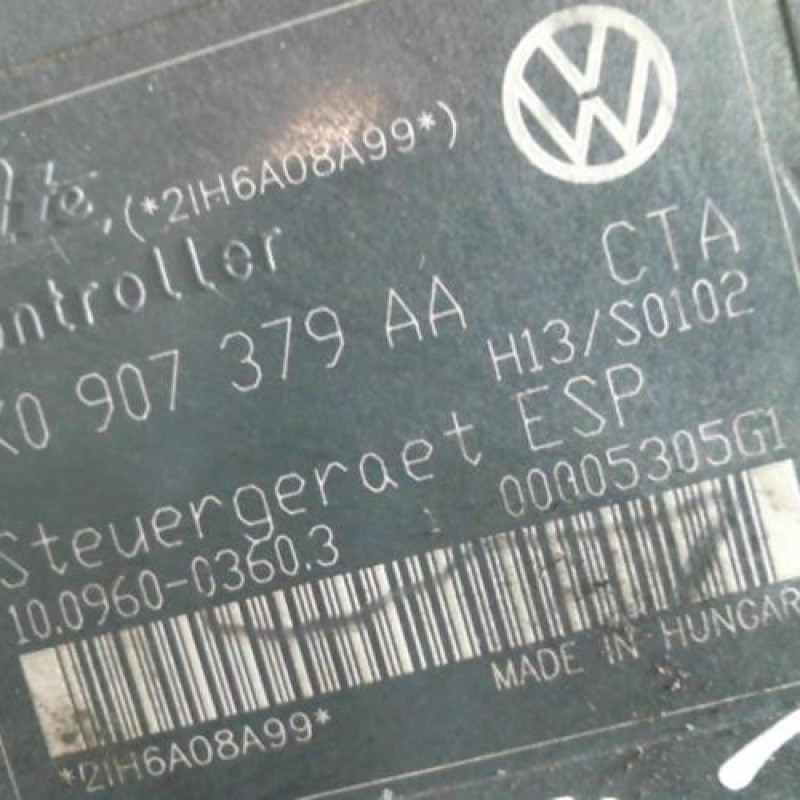 Bloc ABS (freins anti-blocage) VOLKSWAGEN GOLF 5 Photo n°3