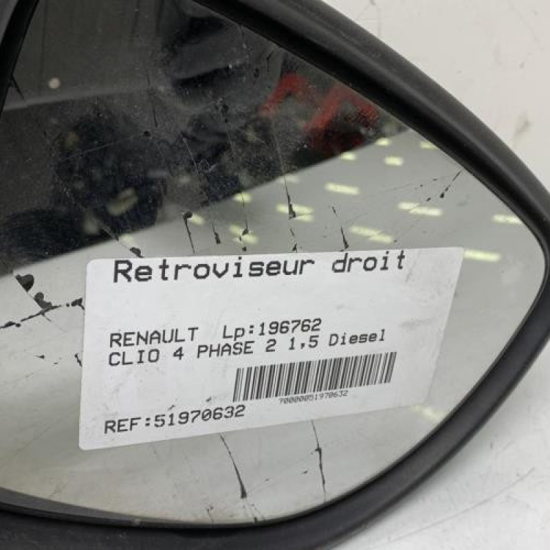 Retroviseur droit RENAULT CLIO 4 Photo n°3