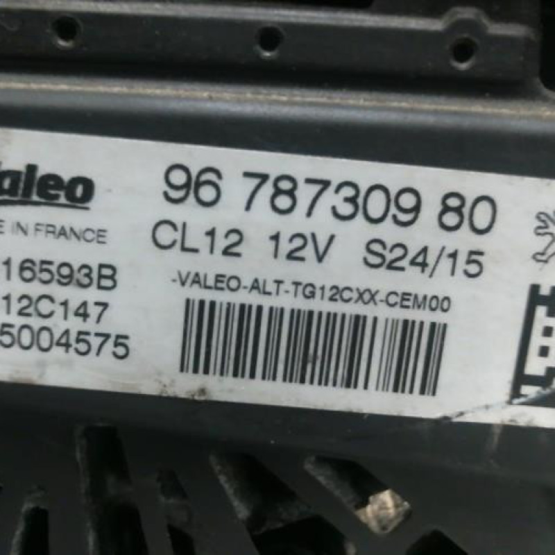 Alternateur PEUGEOT 208 1 Photo n°4