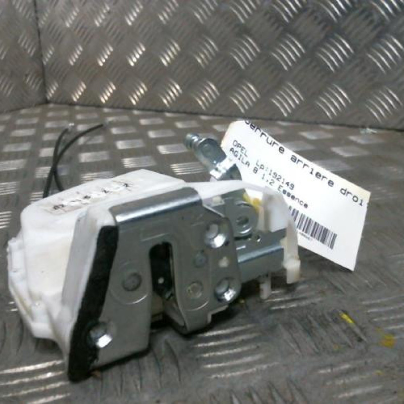 Serrure arriere droit OPEL AGILA B Photo n°1