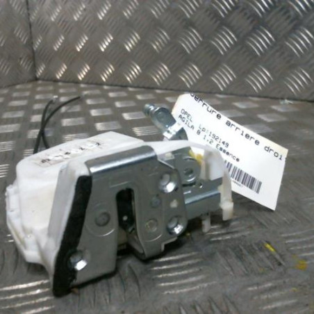 Serrure arriere droit OPEL AGILA B Photo n°1