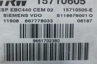 Bloc ABS (freins anti-blocage) PEUGEOT 407