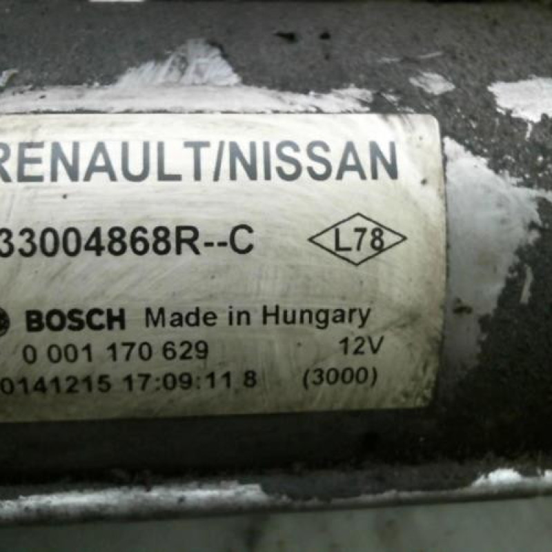 Demarreur RENAULT CLIO 4 Photo n°2