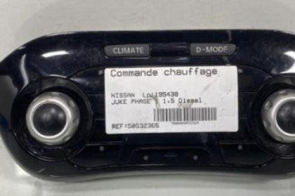 Commande chauffage NISSAN JUKE Photo n°1