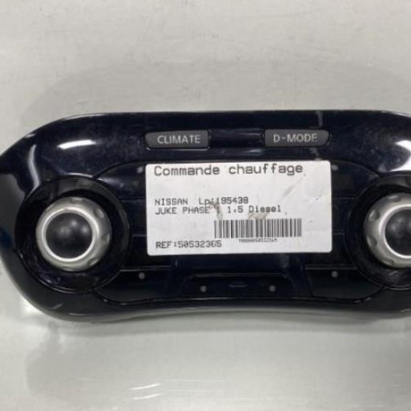 Commande chauffage NISSAN JUKE Photo n°1