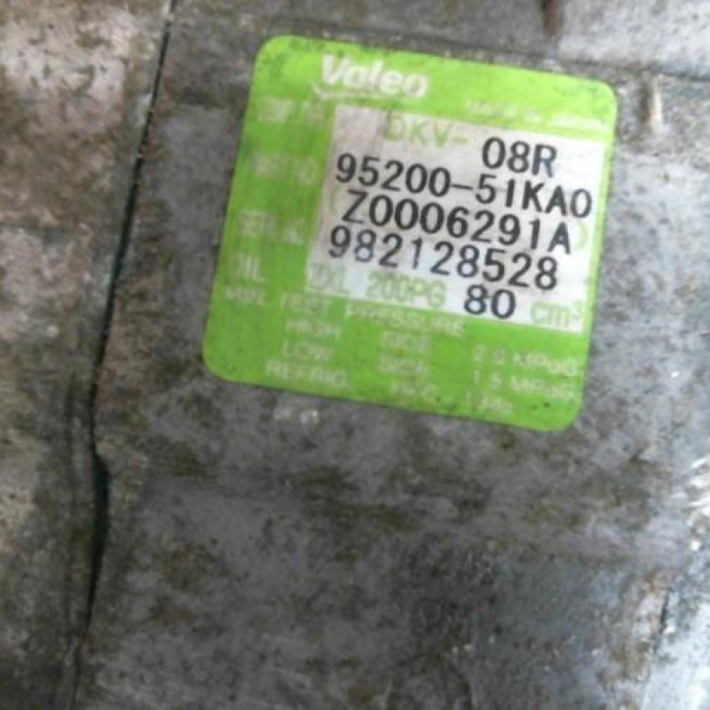 Compresseur clim OPEL AGILA B Photo n°5