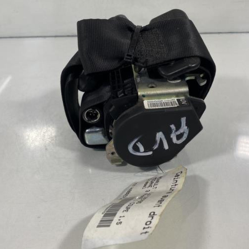 Pretensionneur de ceinture avant droit RENAULT MEGANE 3 Photo n°1