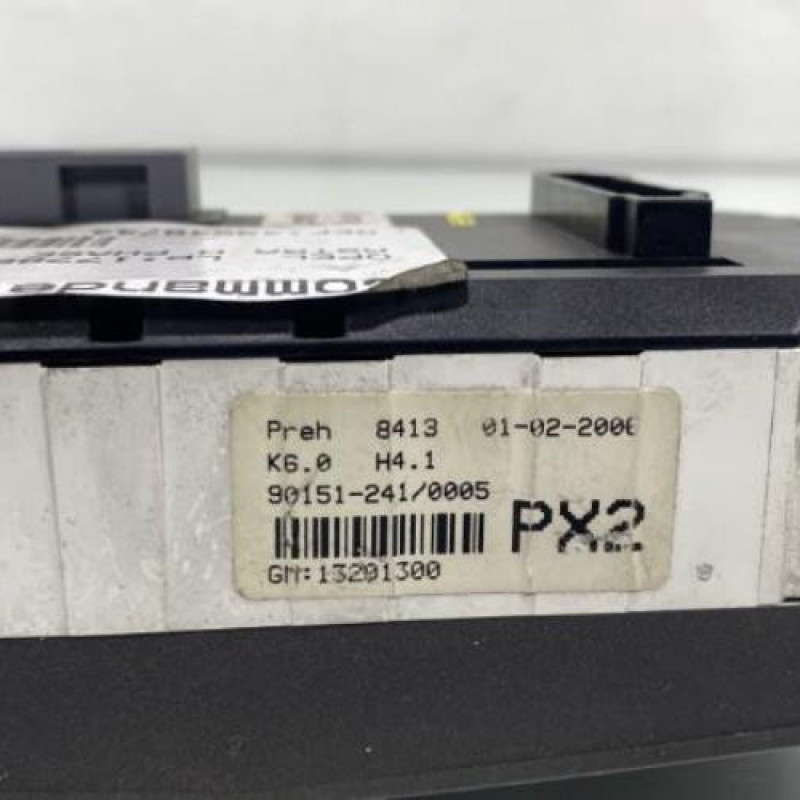 Commande chauffage OPEL ASTRA H Photo n°2