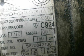 Compresseur clim ALFA ROMEO 159