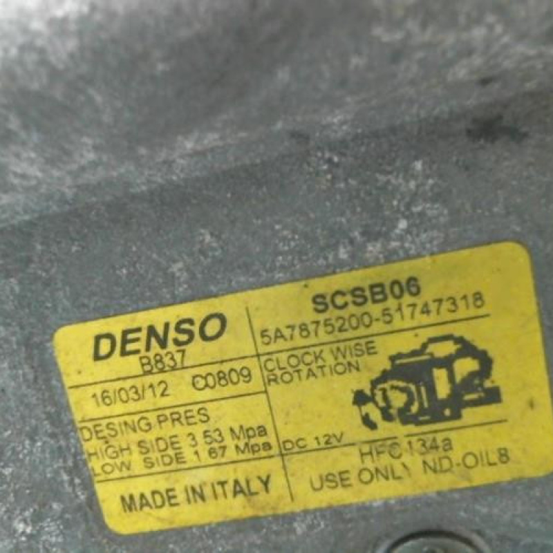 Compresseur clim FORD KA Photo n°3