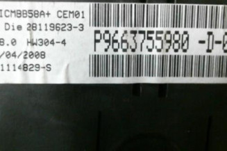 Compteur CITROEN C4 GRAND PICASSO 1