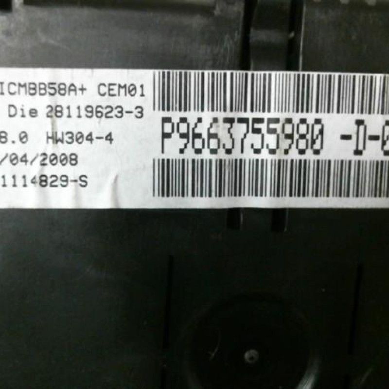 Compteur CITROEN C4 GRAND PICASSO 1 Photo n°3