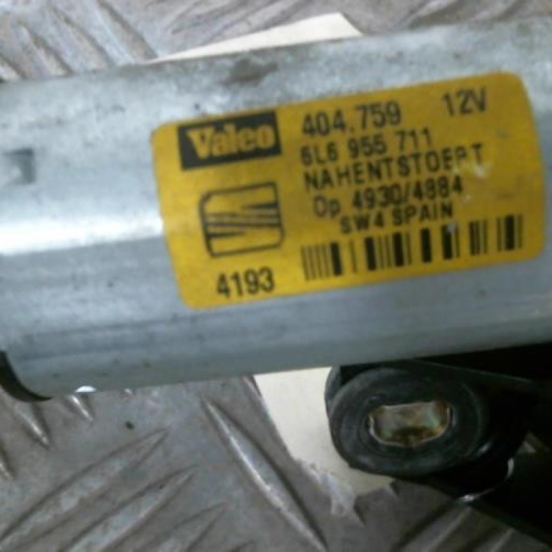 Moteur essuie glace arriere SEAT IBIZA 3 Photo n°3