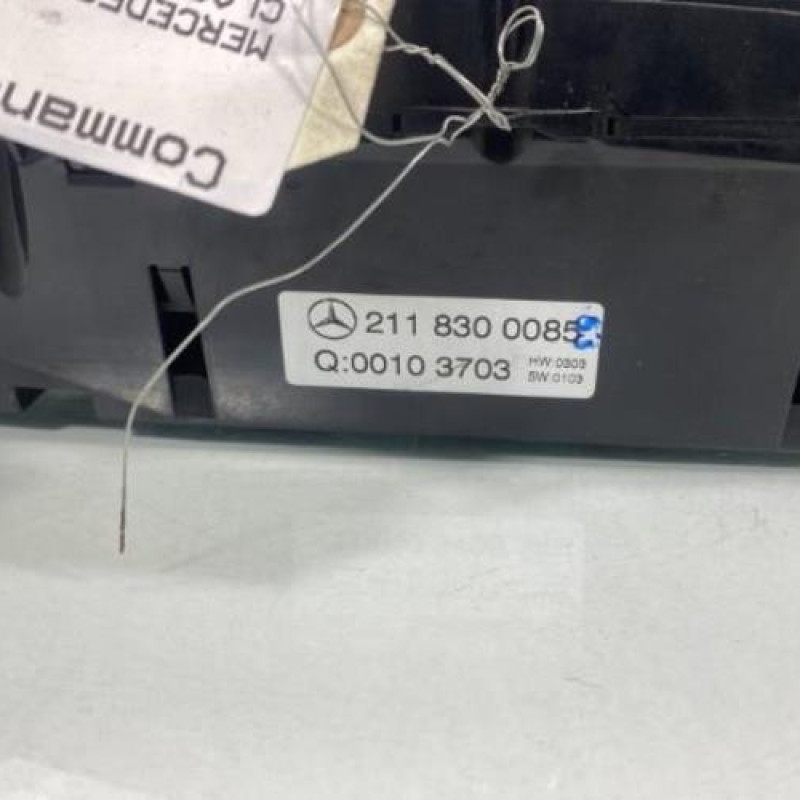 Commande chauffage MERCEDES CLASSE E 211 Photo n°3
