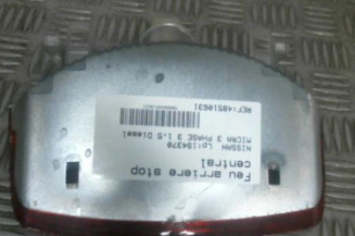 Feu arriere stop central NISSAN MICRA 3