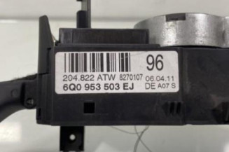 Com (Bloc Contacteur Tournant+Commodo Essuie Glace+Commodo Phare) VOLKSWAGEN POLO 5