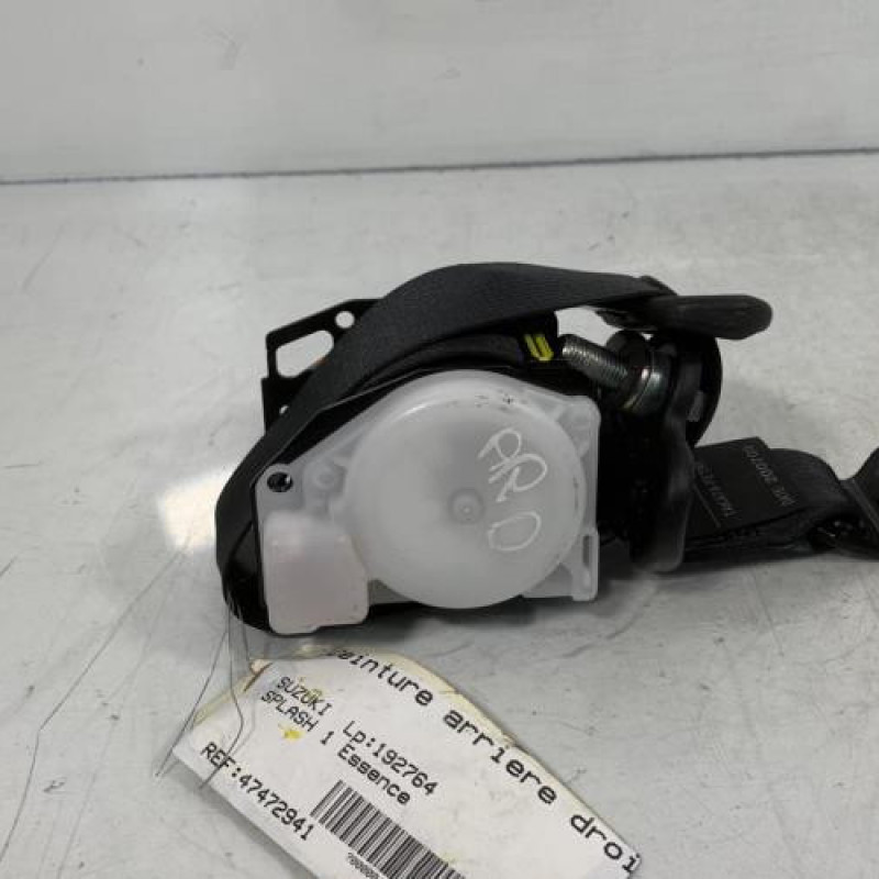 Ceinture arriere droit SUZUKI SPLASH Photo n°3