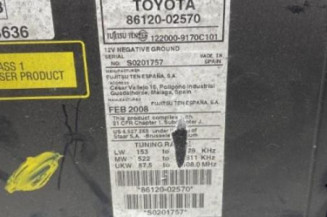 Autoradio d'origine TOYOTA AURIS 1