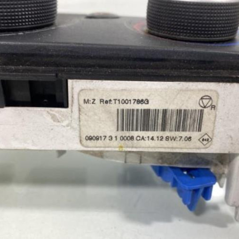 Commande chauffage RENAULT MEGANE 3 Photo n°3