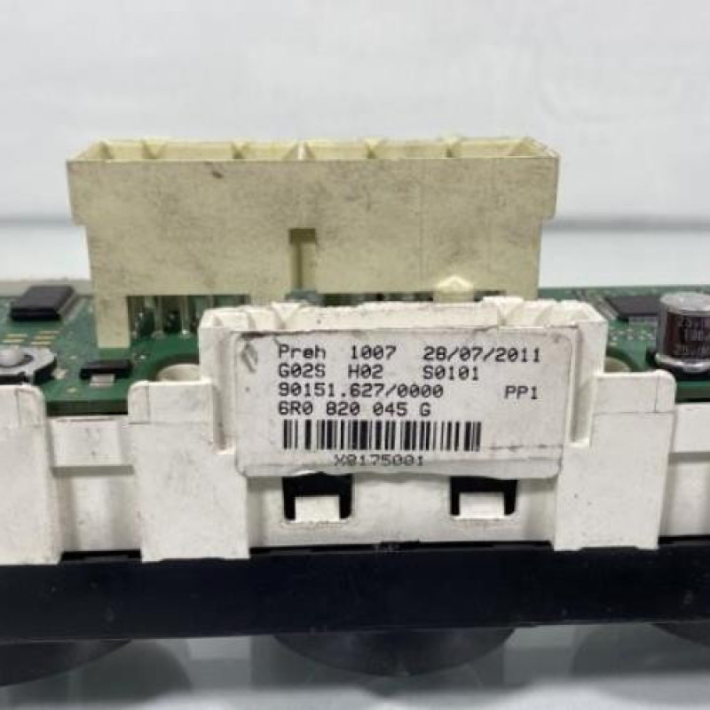 Commande chauffage VOLKSWAGEN POLO 5 Photo n°2