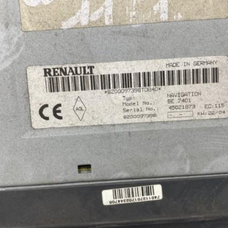 Autoradio d'origine RENAULT MEGANE 2 Photo n°2
