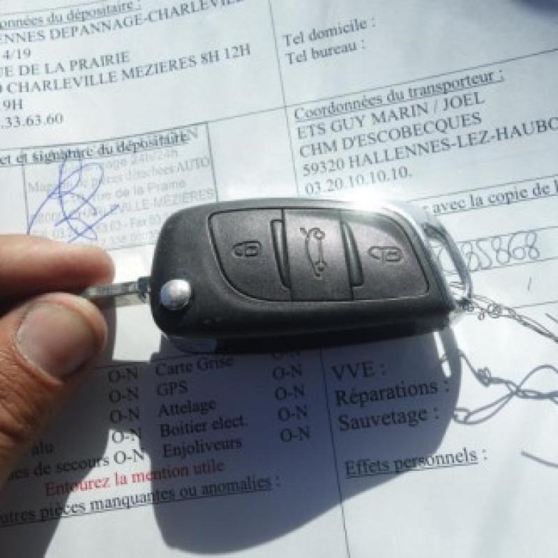 Ceinture arriere gauche CITROEN C4 2 Photo n°18