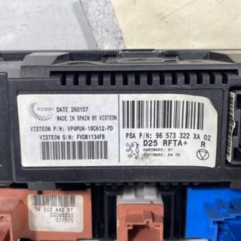 Commande chauffage PEUGEOT 407 Photo n°3